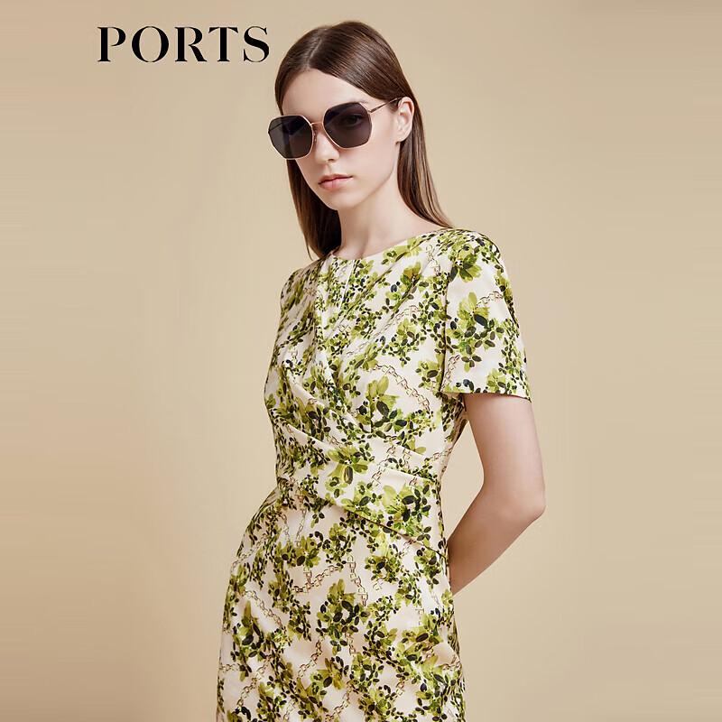 PORTS Женское платье макси с коротким рукавом и принтом цвета мха L
PORTS Женское платье макси с коротким рукавом и принтом цвета мха L