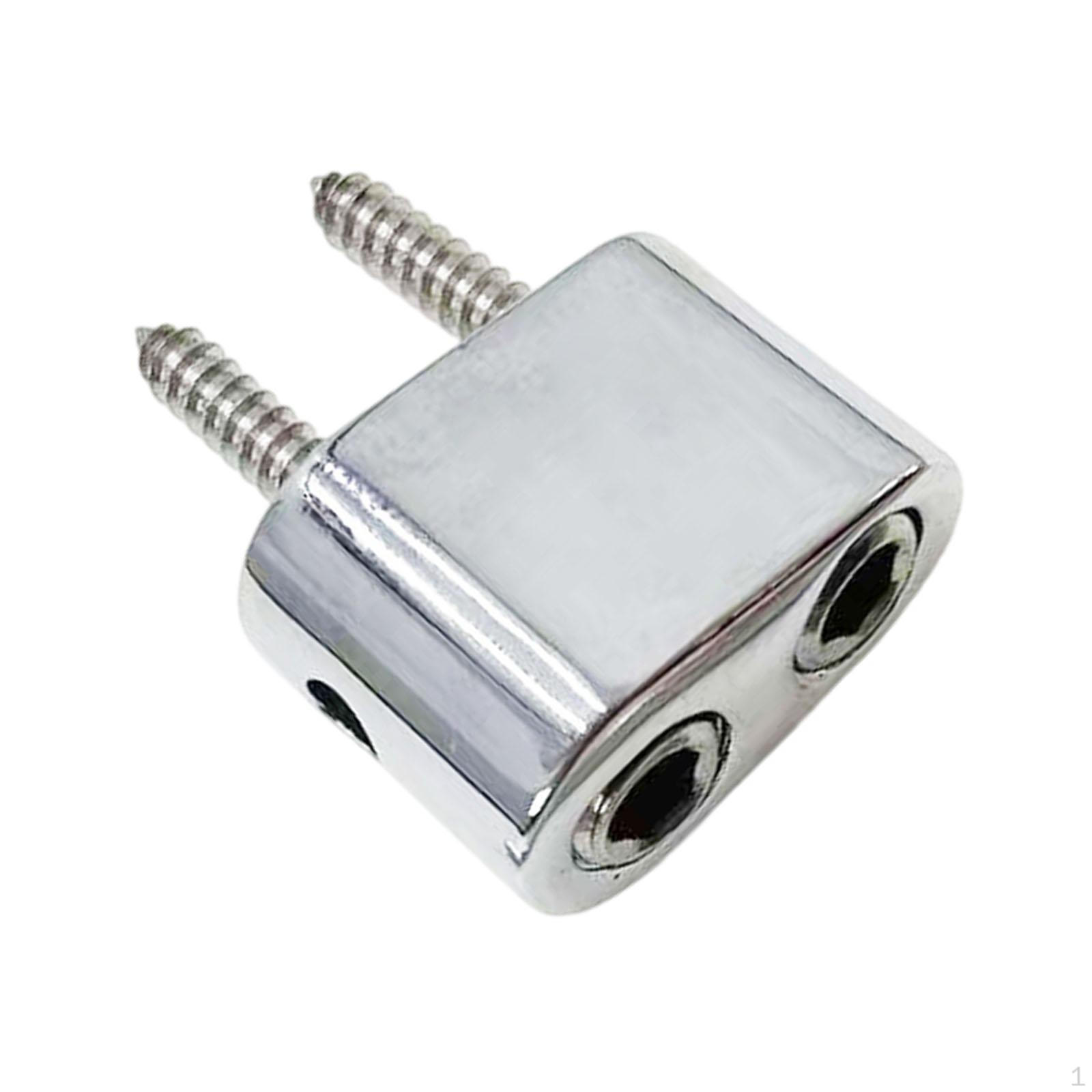 Electric Guitar Bridge & Tailpiece Set Parts Single Saddle with Wrench silver Winding lock
Electric Guitar Bridge & Tailpiece Set Parts Single Saddle with Wrench silver Winding lock