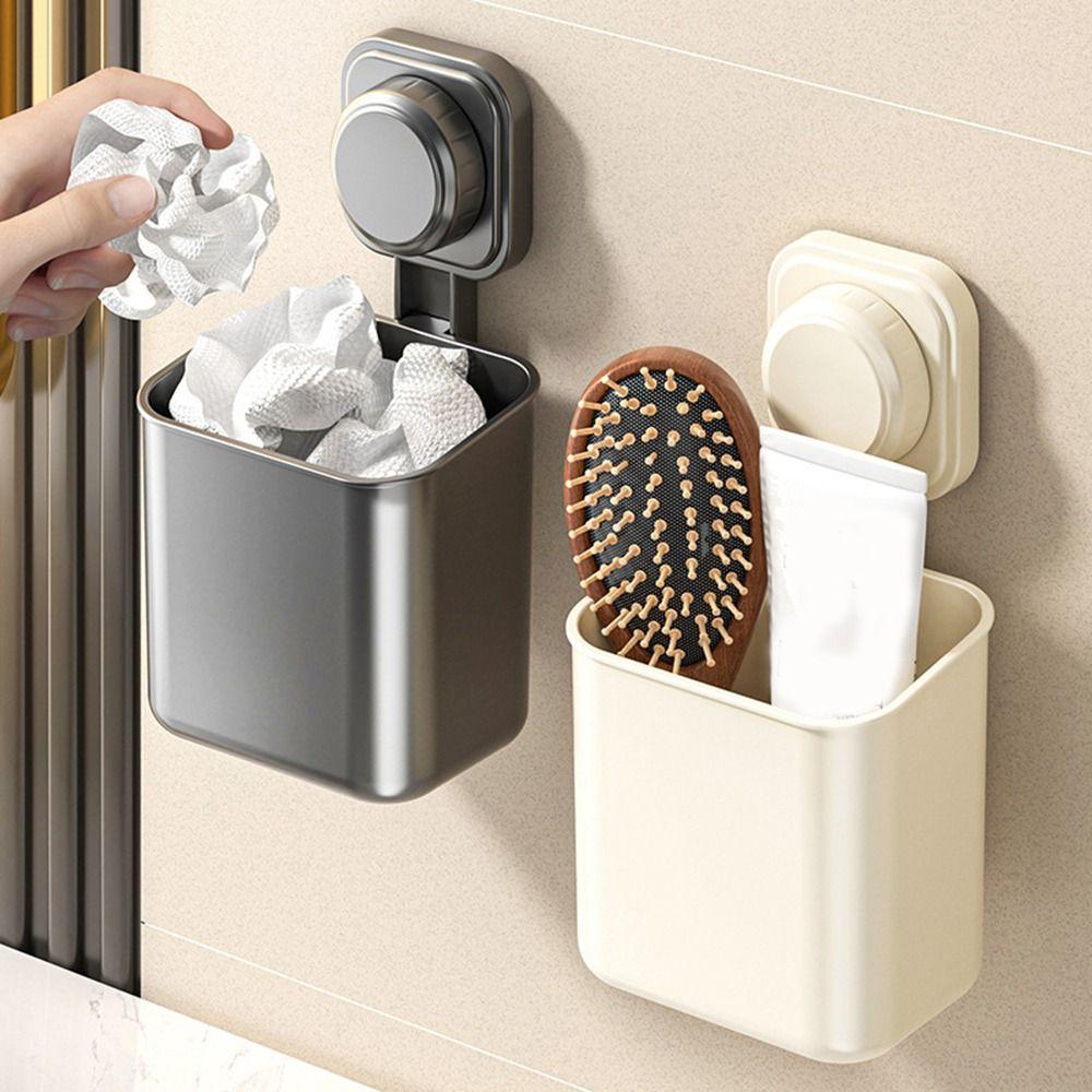 Plastic Suction Cup Storage Box Wall Mounted Shower Basket Ginger Garlic Storage Baskets Bathroom Black-S
Plastic Suction Cup Storage Box Wall Mounted Shower Basket Ginger Garlic Storage Baskets Bathroom Black-S