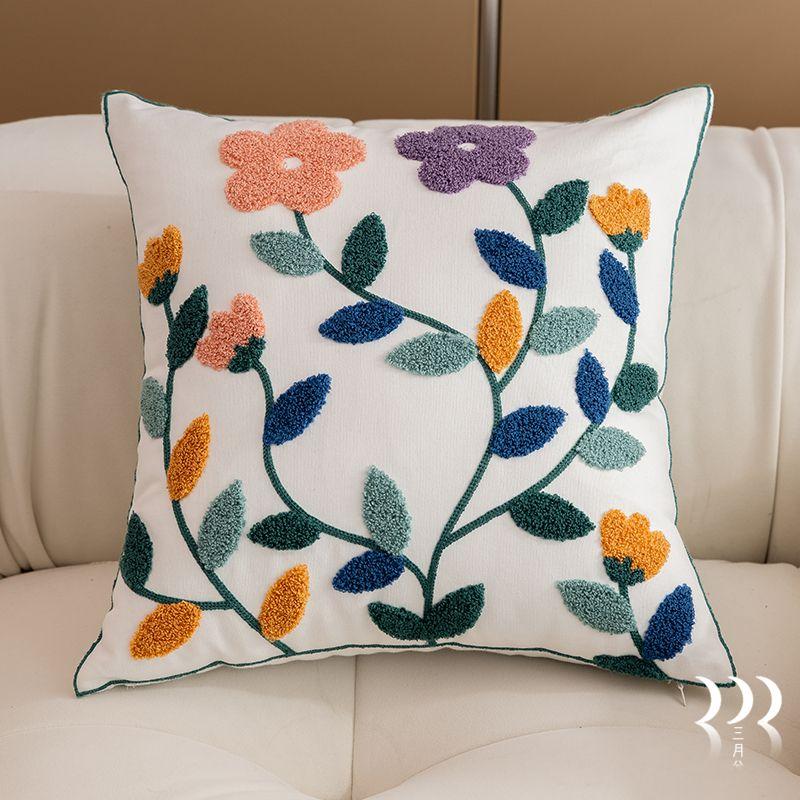 Американская вышитая подушка для гостиной, дивана, декоративная, из чистого хлопка, наволочка с вышивкой без наполнителя, наволочка для диванной подушки, хлопковая ткань Flowing-Flowers 45*45 (pillowcase)
Американская вышитая подушка для гостиной, дивана, декоративная, из чистого хлопка, наволочка с вышивкой без наполнителя, наволочка для диванной подушки, хлопковая ткань Flowing-Flowers 45*45 (pillowcase)