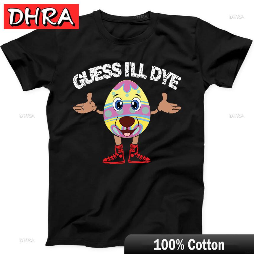 Guess Ill Dye Easter Egg Sunday Funny Gift Tee Black T Shirt Tops Urban Punk Edgy Tops Clothing for Vocation TShirt Female 4XL
Guess Ill Dye Easter Egg Sunday Funny Gift Tee Black T Shirt Tops Urban Punk Edgy Tops Clothing for Vocation TShirt Female 4XL