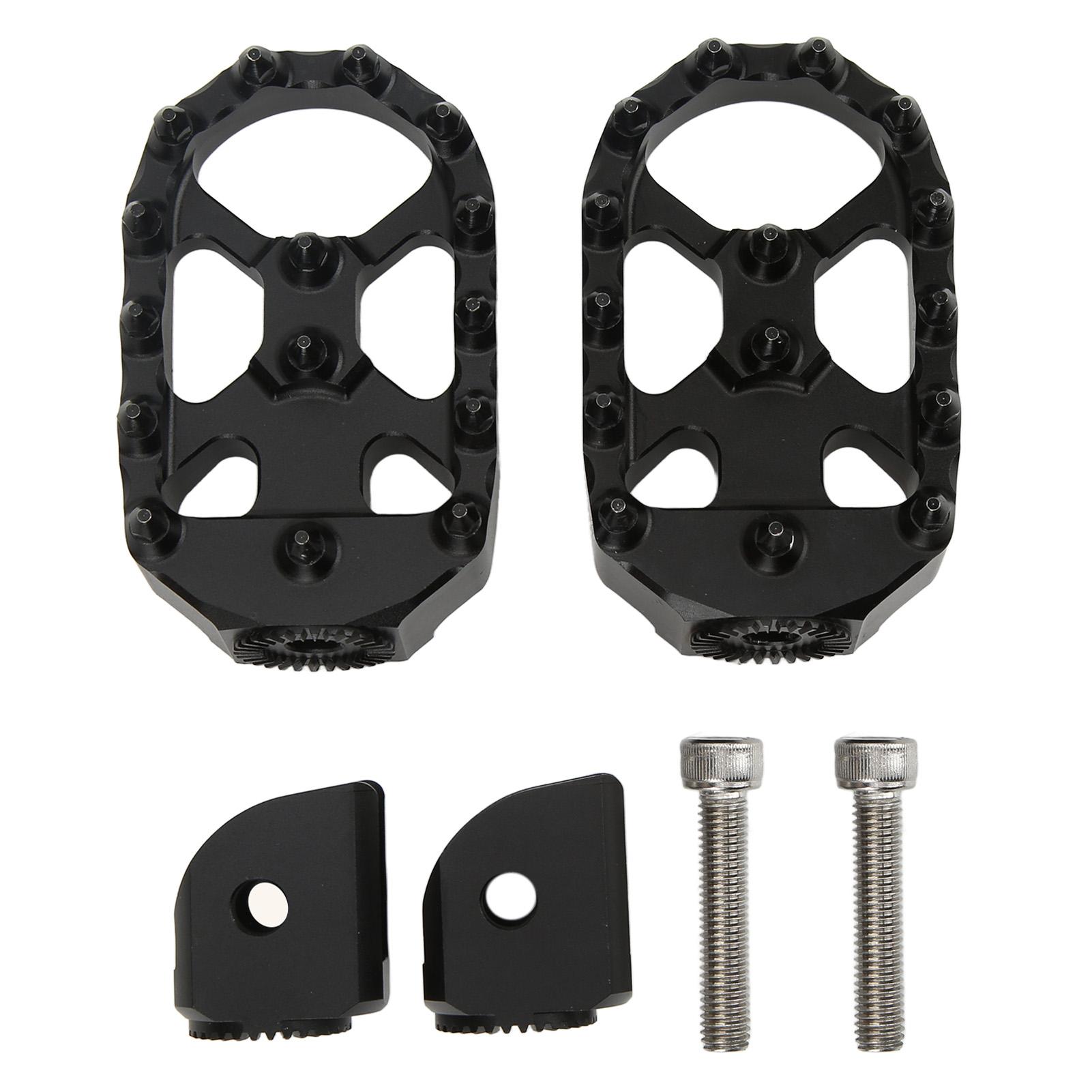 2pcs Front Foot Pegs CNC Aluminum Anodized Anti Slip Replacement for R1200GS R1250GS LC Black чорний
2pcs Front Foot Pegs CNC Aluminum Anodized Anti Slip Replacement for R1200GS R1250GS LC Black чорний