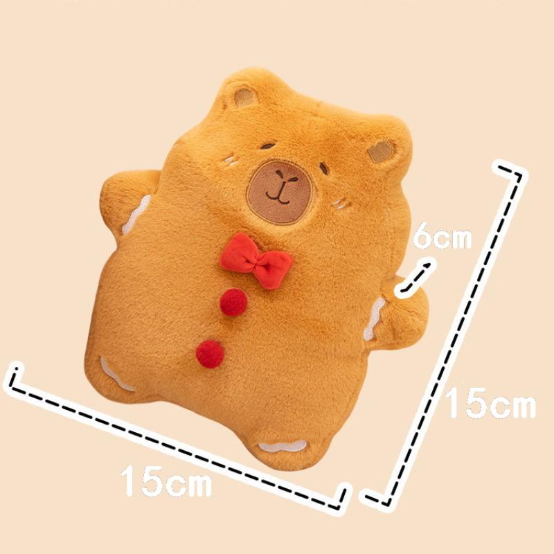 1Pcs Stuffed Cartoon Christmas Doll Happy Capybara Gingerbread Man Plush Toys Soft Sofa Cushion Kawaii Home Decor Kids Gift 15CM
1Pcs Stuffed Cartoon Christmas Doll Happy Capybara Gingerbread Man Plush Toys Soft Sofa Cushion Kawaii Home Decor Kids Gift 15CM