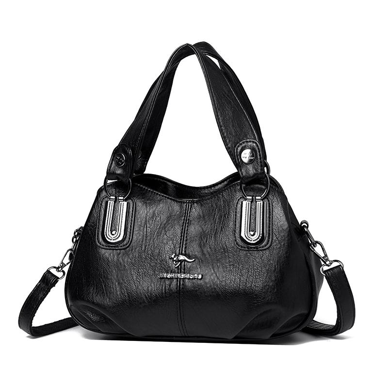 Fashionable Vintage Leather Handbag Large Capacity Women s Bag Middle-aged Women s Shoulder Messenger Bag for Daily Work Shopping and Socializing 29× 14 × 17 cm чёрный
Fashionable Vintage Leather Handbag Large Capacity Women s Bag Middle-aged Women s Shoulder Messenger Bag for Daily Work Shopping and Socializing 29× 14 × 17 cm чёрный