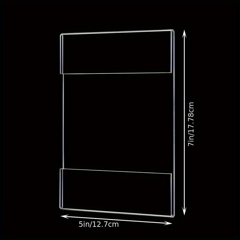 1Pc Acrylic Photo Frame No-punch Wall-Mounted Transparent Price Tag With Table Sign A4Display Frame For Home Decoration 1PCS
1Pc Acrylic Photo Frame No-punch Wall-Mounted Transparent Price Tag With Table Sign A4Display Frame For Home Decoration 1PCS
