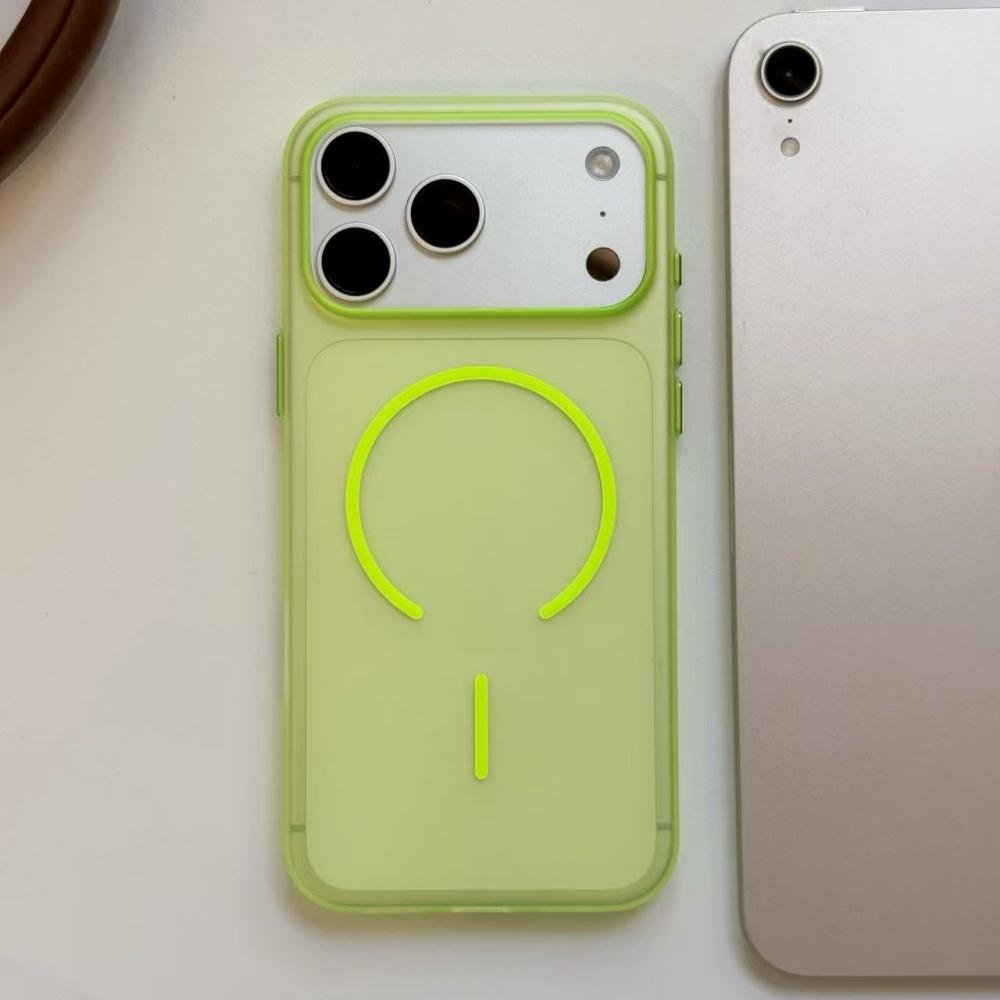 Bright Fluorescent Green Matte Clear For Magsafe Charge Case for iPhone 17 Air 16 15 14 13 12 Pro Max Plus Candy PC Cover iPhone17 Pro
Bright Fluorescent Green Matte Clear For Magsafe Charge Case for iPhone 17 Air 16 15 14 13 12 Pro Max Plus Candy PC Cover iPhone17 Pro
