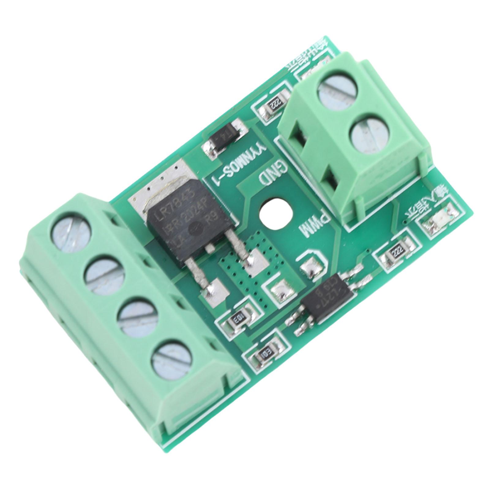 Модуль драйвера МОП-транзистора Плата керування ШІМ-перемикачем високої потужності 3 20 В до 3,7 27 В постійного струму 10 А
Модуль драйвера МОП-транзистора Плата керування ШІМ-перемикачем високої потужності 3 20 В до 3,7 27 В постійного струму 10 А