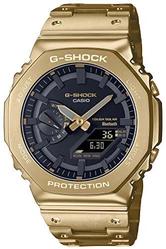 Casio G-Shock Watch GM-B2100GD-9AJF Men s Gold, Full Metal Solar Watch with Smartphone Link and Bluetooth. Authentic Japanese Product.
Casio G-Shock Watch GM-B2100GD-9AJF Men s Gold, Full Metal Solar Watch with Smartphone Link and Bluetooth. Authentic Japanese Product.