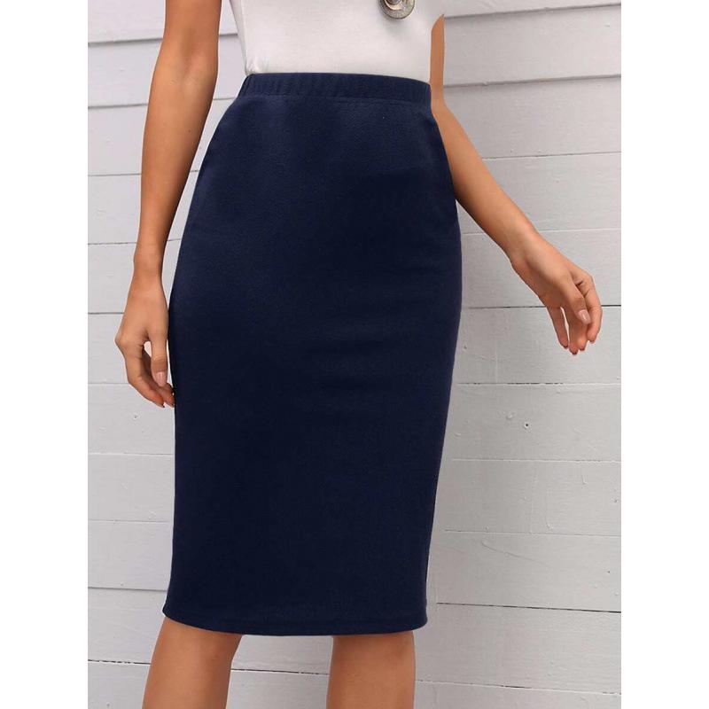 Plus Size Solid A-Line Skirt XL темно-синього кольору
Plus Size Solid A-Line Skirt XL темно-синього кольору