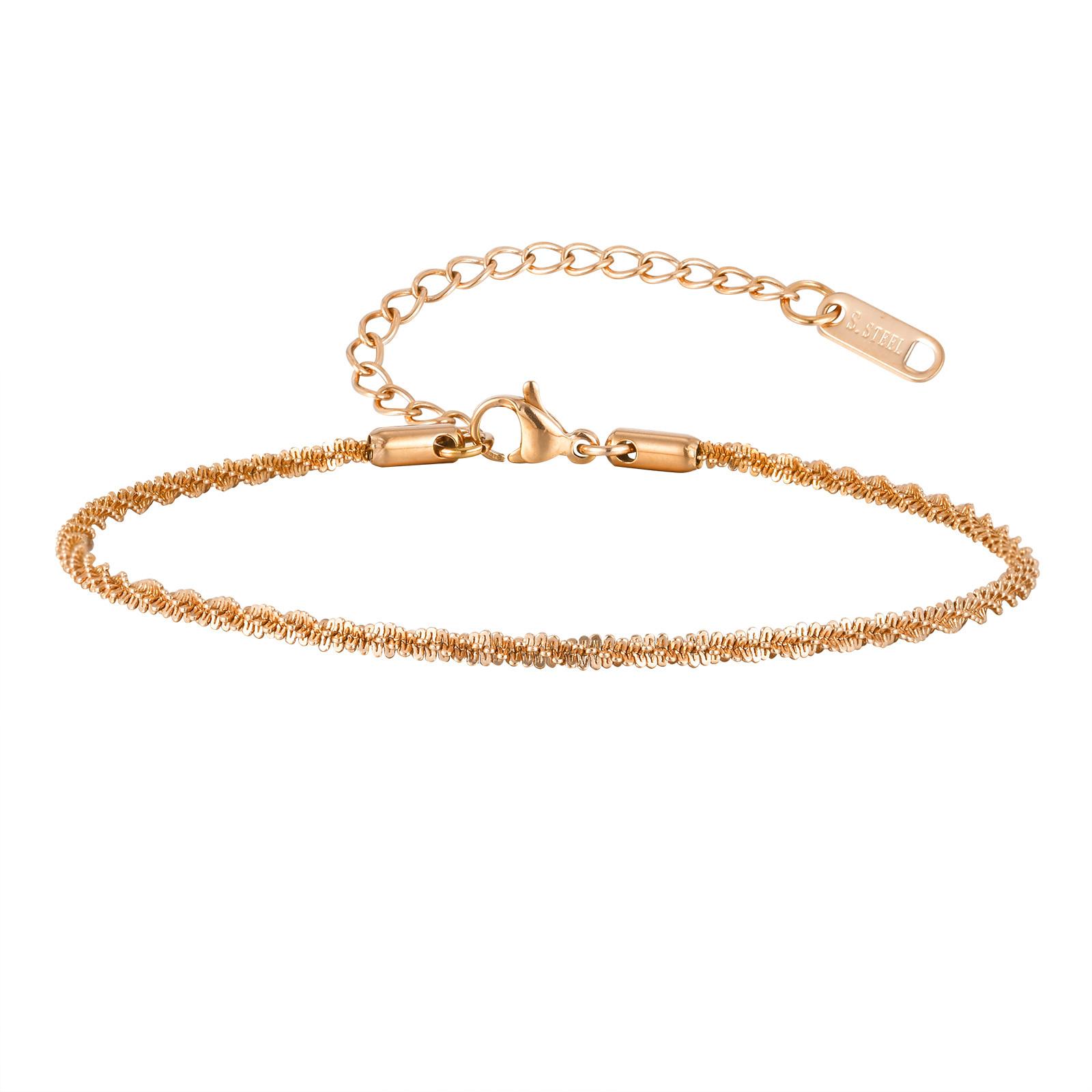 Stainless Steel Anklet Bracelet for Women, Waterproof Links Beach Foot Jewelry Adjustable Anklets
Stainless Steel Anklet Bracelet for Women, Waterproof Links Beach Foot Jewelry Adjustable Anklets