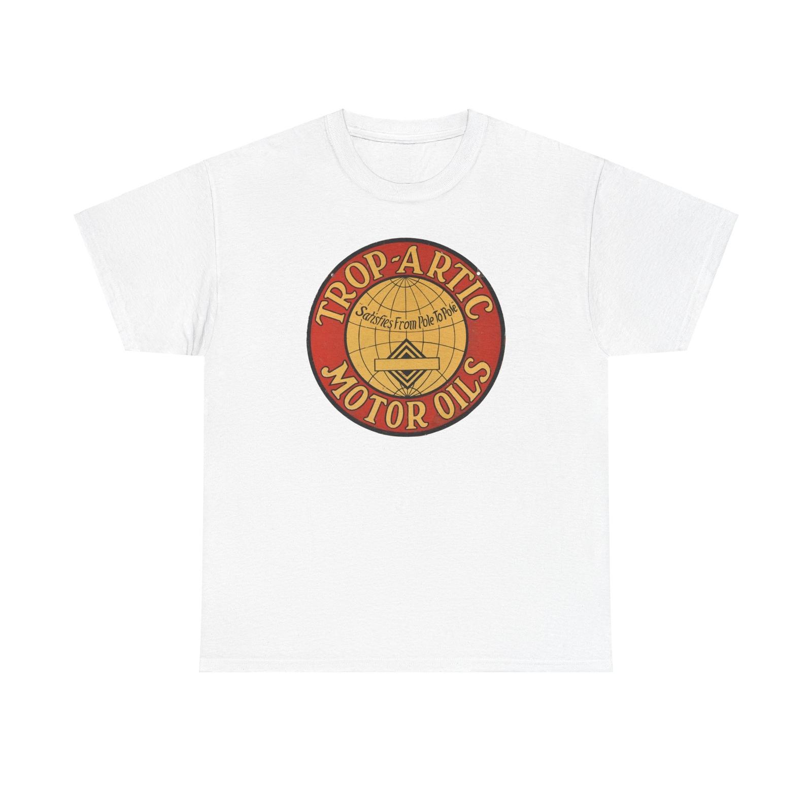 Vintage Inspired Trop-Artic Motor Oils Unisex Heavy Cotton T-Shirt Mens Womens Tees Top Tee, Classic Car 2XL
Vintage Inspired Trop-Artic Motor Oils Unisex Heavy Cotton T-Shirt Mens Womens Tees Top Tee, Classic Car 2XL