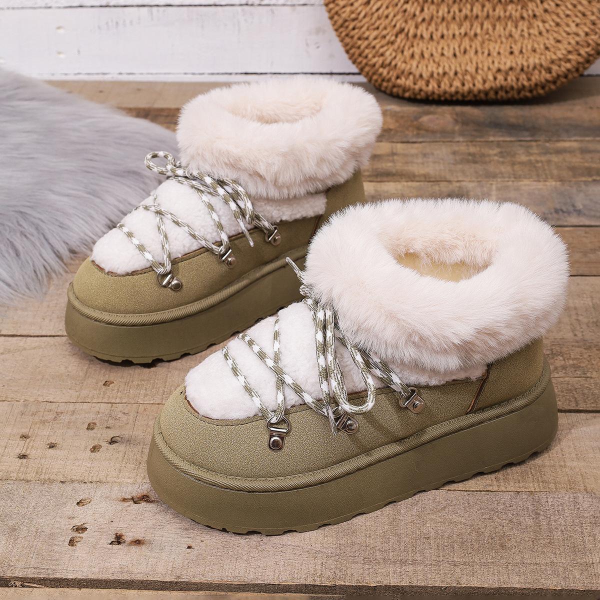 Fashion New Winter Women Snow Boots Furry Suede Boots Casual Soft Warm Plush Ankle Boot Female Outdoor Fluffy Platform Short Botines 36 зелёный
Fashion New Winter Women Snow Boots Furry Suede Boots Casual Soft Warm Plush Ankle Boot Female Outdoor Fluffy Platform Short Botines 36 зелёный