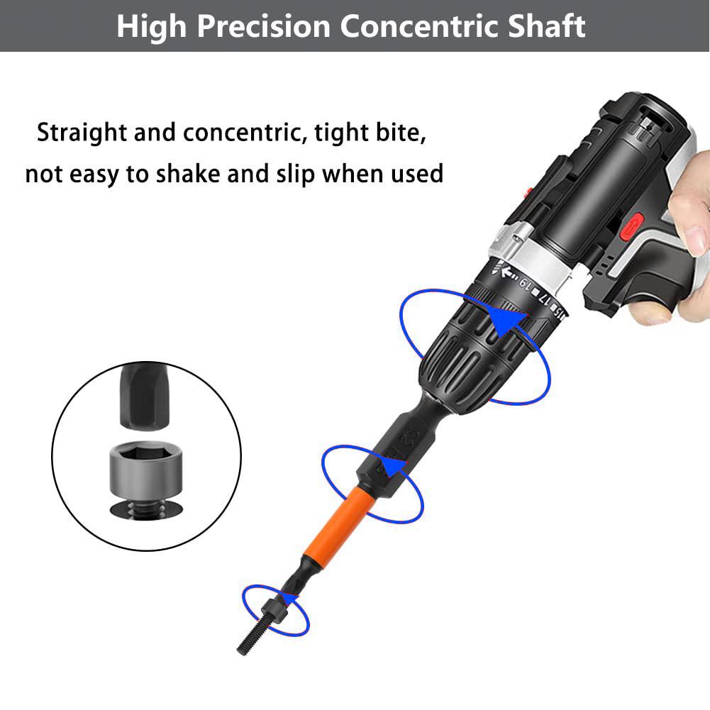 10PCS Hex Screwdriver Bit Set 50mm H2.5 TS2 Steel Magnetic Drill Bit for Screwdrivers Electric Drill Style A
10PCS Hex Screwdriver Bit Set 50mm H2.5 TS2 Steel Magnetic Drill Bit for Screwdrivers Electric Drill Style A