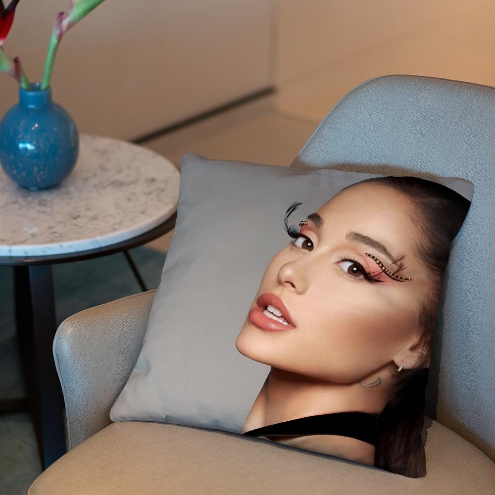Singer A-Ariana Grande Cushion Cover 2-in-1 Reversible Plush Pillow Cover | Car/Sofa/Bed | Perfect Gift 12x12Inch
Singer A-Ariana Grande Cushion Cover 2-in-1 Reversible Plush Pillow Cover | Car/Sofa/Bed | Perfect Gift 12x12Inch