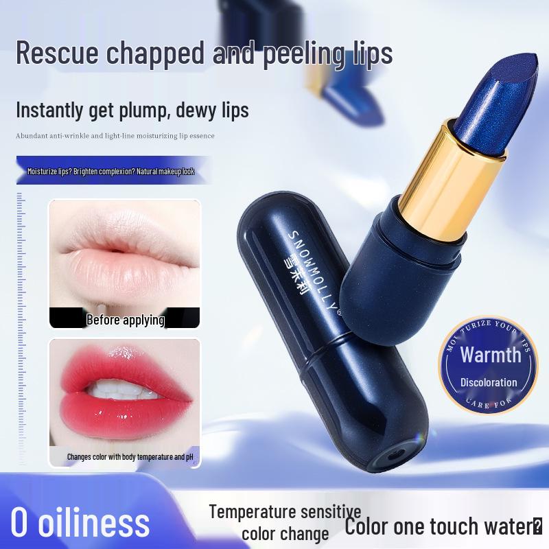 Blue Enchantress: Color-Changing, Temperature-Adjusting, Moisturizing, Long-Lasting, Easy-to-Fade, Waterproof Lipstick & Lip Gloss
Blue Enchantress: Color-Changing, Temperature-Adjusting, Moisturizing, Long-Lasting, Easy-to-Fade, Waterproof Lipstick & Lip Gloss