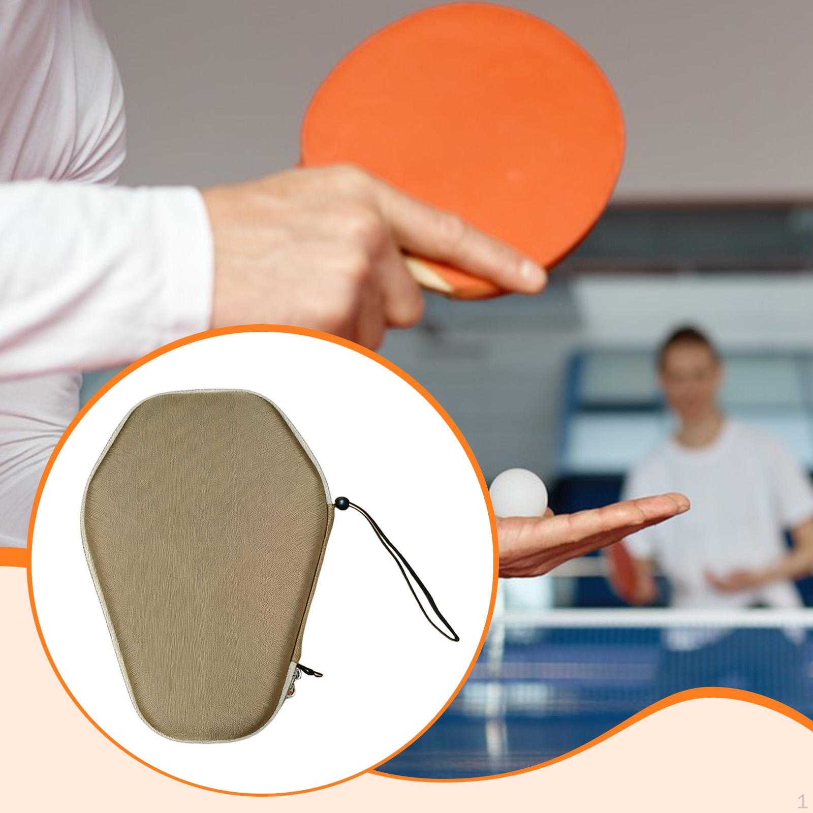 Table Tennis Racket Case, EVA Pouch, Portable Ideal for Training, And More. 28.5cmx20.5cm светло-коричневого
Table Tennis Racket Case, EVA Pouch, Portable Ideal for Training, And More. 28.5cmx20.5cm светло-коричневого