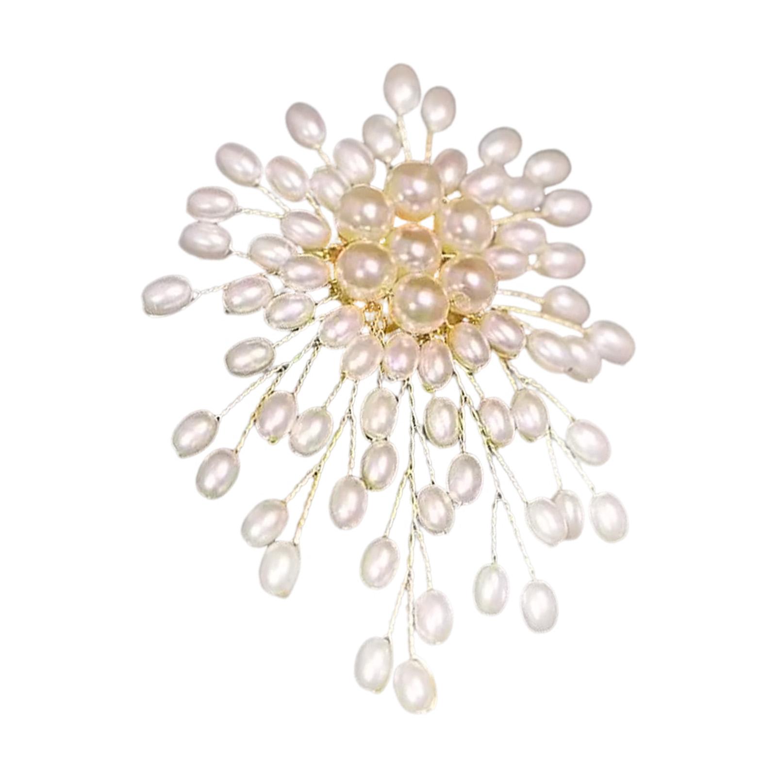 Firework Pearl Setting Brooch All-Match Wedding Bridal Bouquet Brooch Pin for Wedding Bouquet Gift
Firework Pearl Setting Brooch All-Match Wedding Bridal Bouquet Brooch Pin for Wedding Bouquet Gift