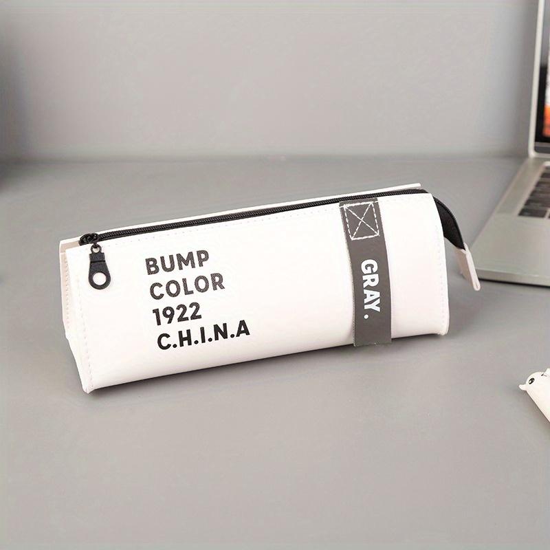 Сумка-карандаш, водонепроницаемый пенал из искусственной кожи, прочная гладкая сумка на молнии для хранения канцелярских принадлежностей для дома, школы белый
Сумка-карандаш, водонепроницаемый пенал из искусственной кожи, прочная гладкая сумка на молнии для хранения канцелярских принадлежностей для дома, школы белый