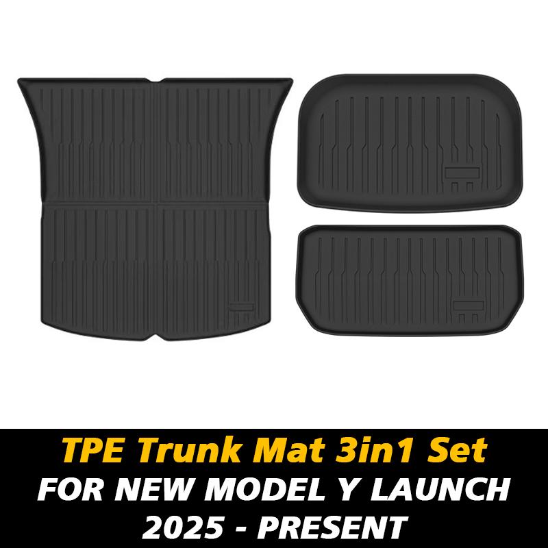 For Tesla New Model Y Launch 2025 Juniper 2025+ Floor Mat TPE Carpet Waterproof Weather-resistant Foot Pads Mats
For Tesla New Model Y Launch 2025 Juniper 2025+ Floor Mat TPE Carpet Waterproof Weather-resistant Foot Pads Mats