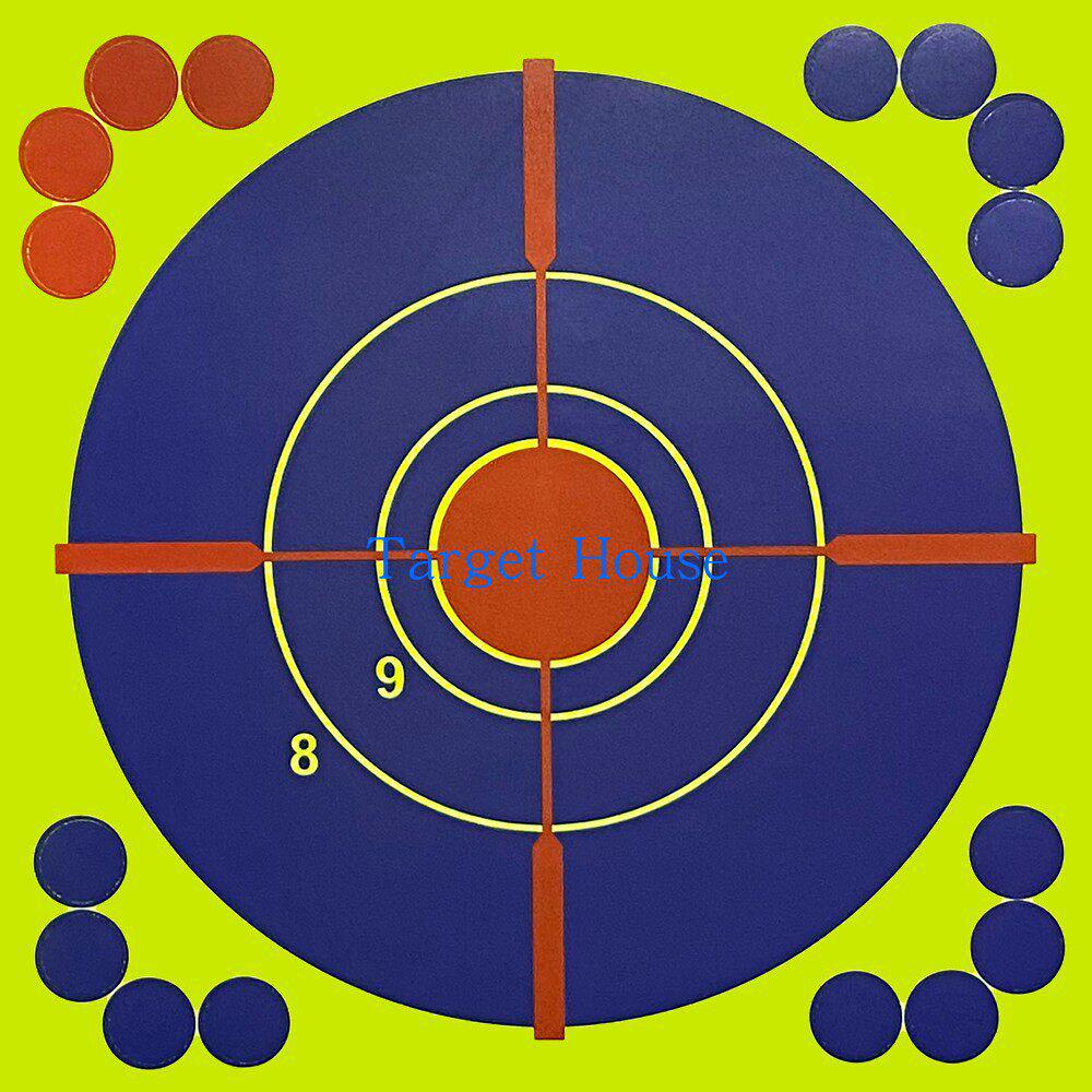 30 Color-Changing Adhesive Shooting Targets - 12-Inch, 31 Sheets
30 Color-Changing Adhesive Shooting Targets - 12-Inch, 31 Sheets