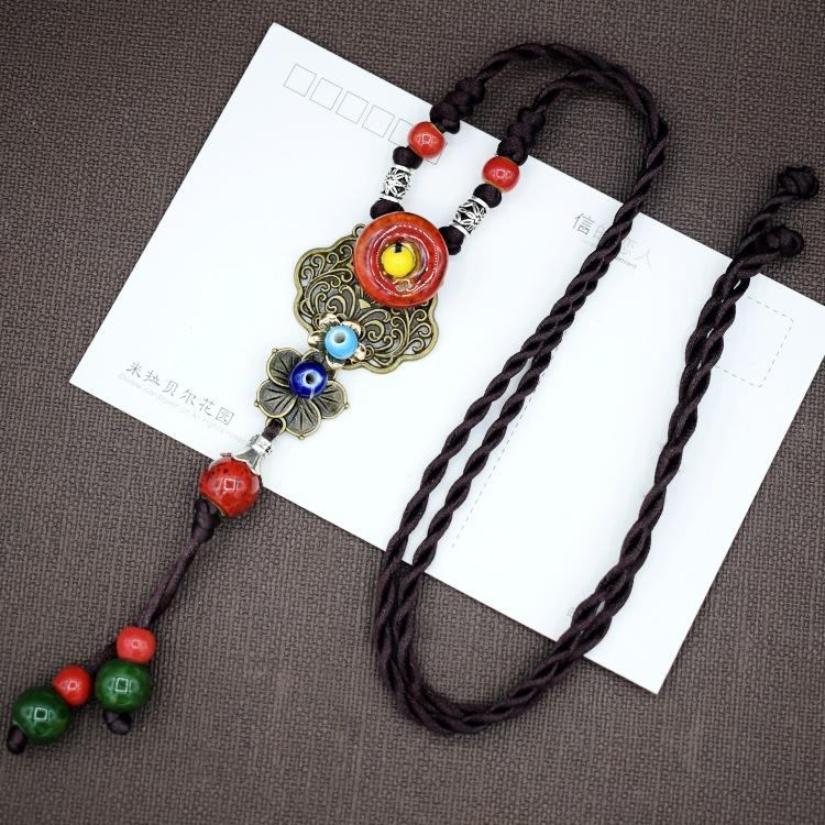 Керамическое тканое ожерелье в национальном стиле в стиле ретро, женское ожерелье-свитер, аксессуары для одежды
Керамическое тканое ожерелье в национальном стиле в стиле ретро, женское ожерелье-свитер, аксессуары для одежды