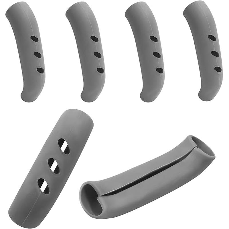 6Pcs Silicone Heat Insulation Pot Handle Non-slip Pot Handle Cover High Temperature and Wear Resistance Handle Kitchen Gadgets сірий колір
6Pcs Silicone Heat Insulation Pot Handle Non-slip Pot Handle Cover High Temperature and Wear Resistance Handle Kitchen Gadgets сірий колір