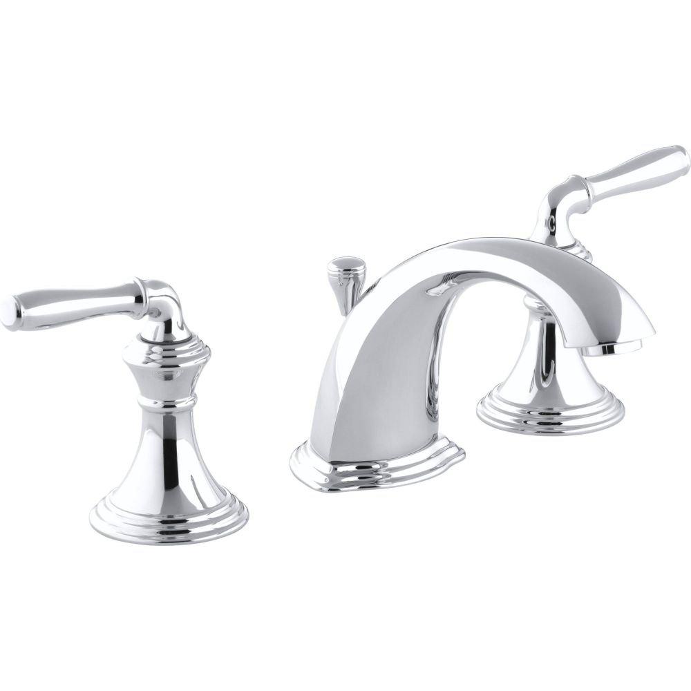 This one item will add a touch of elegance to your KOHLER Devonshire Widespread Bathroom Polished Chrome bathroom! K-394-4-CP Faucet,
This one item will add a touch of elegance to your KOHLER Devonshire Widespread Bathroom Polished Chrome bathroom! K-394-4-CP Faucet,