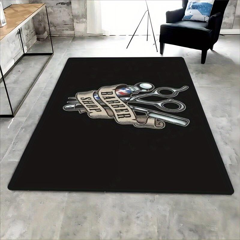 Flannel Printed Barber Shop Rug Black White Design Barbershop Theme Decor Soft Floor Mat For Salon Stylist Home Office And Man 60x90cm
Flannel Printed Barber Shop Rug Black White Design Barbershop Theme Decor Soft Floor Mat For Salon Stylist Home Office And Man 60x90cm