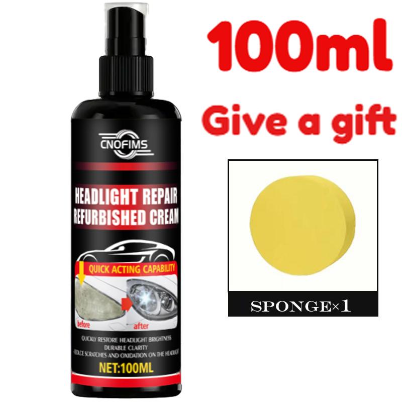 Professional car headlight restoration kit - anti-oxidation and anti-aging, quick removal of scratches and yellowing polishing l
Professional car headlight restoration kit - anti-oxidation and anti-aging, quick removal of scratches and yellowing polishing l