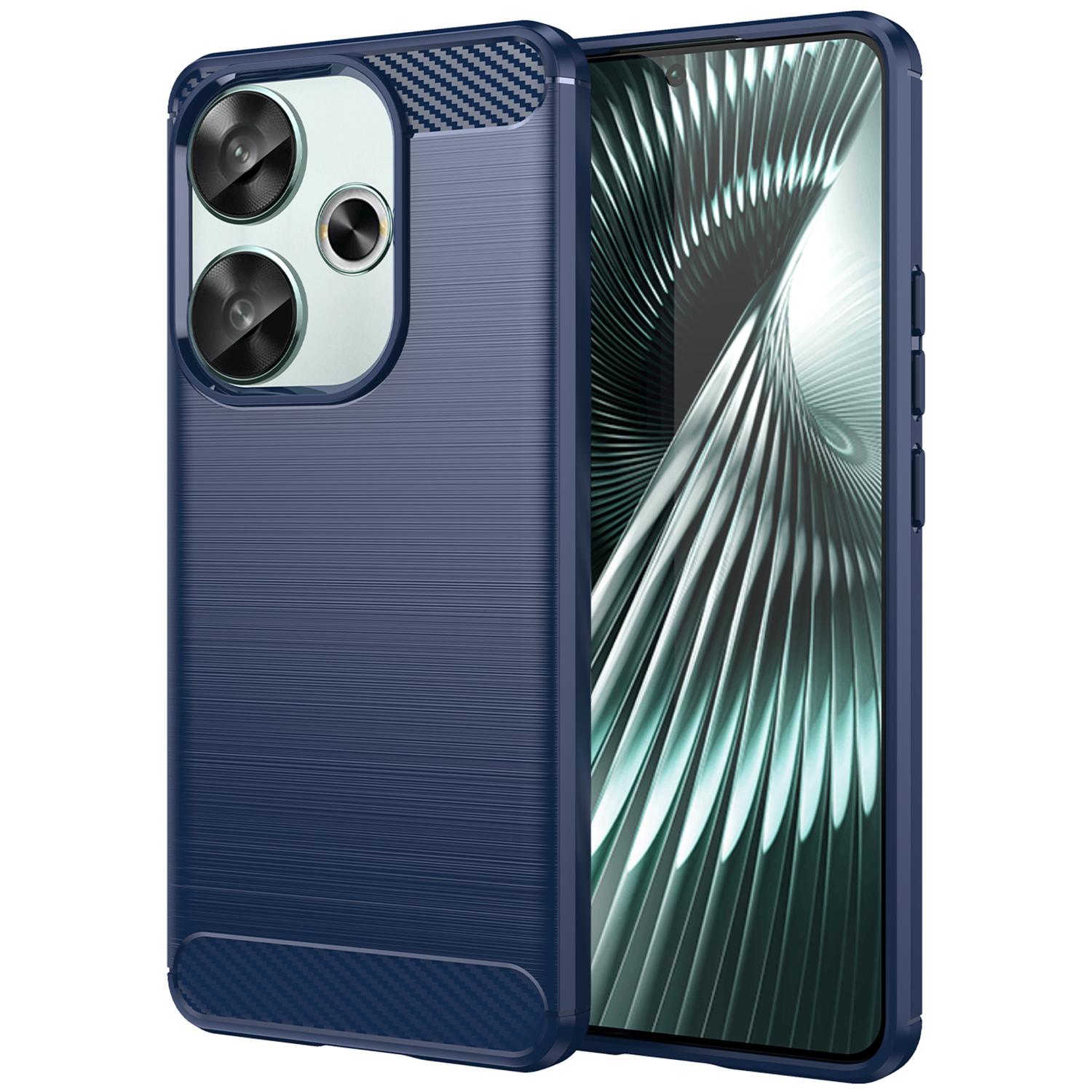 For Xiaomi Poco F6 5G/Redmi Turbo 3 5G Case Carbon Fiber Texture TPU Slim Phone Cover Blue
For Xiaomi Poco F6 5G/Redmi Turbo 3 5G Case Carbon Fiber Texture TPU Slim Phone Cover Blue