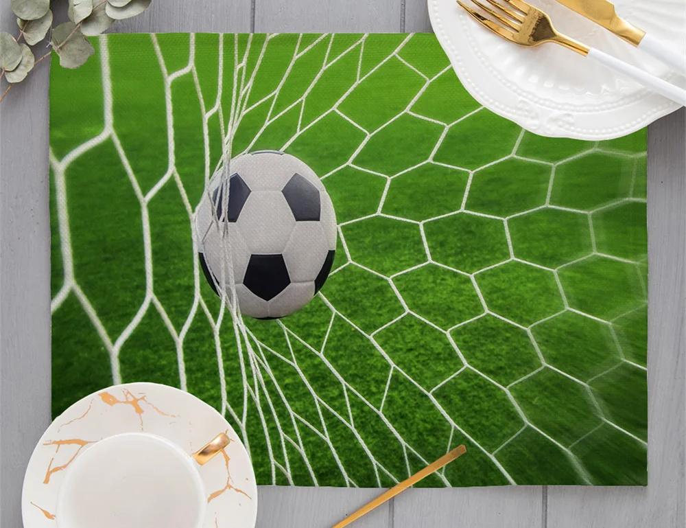 Football Place Mats Field of The Game Strategy Tactics End Zone Touchdown Sports Competition Theme Linen Placemats Dining Table 2pcs 30x45cm
Football Place Mats Field of The Game Strategy Tactics End Zone Touchdown Sports Competition Theme Linen Placemats Dining Table 2pcs 30x45cm