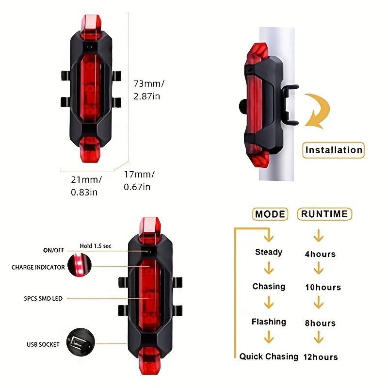 3PCS Cycling Accessories Bicycle Lamp MTB Bicycle USB Charge Bike Lights Bicycle Lights Taillight Lights Bike Rear Taillight
3PCS Cycling Accessories Bicycle Lamp MTB Bicycle USB Charge Bike Lights Bicycle Lights Taillight Lights Bike Rear Taillight