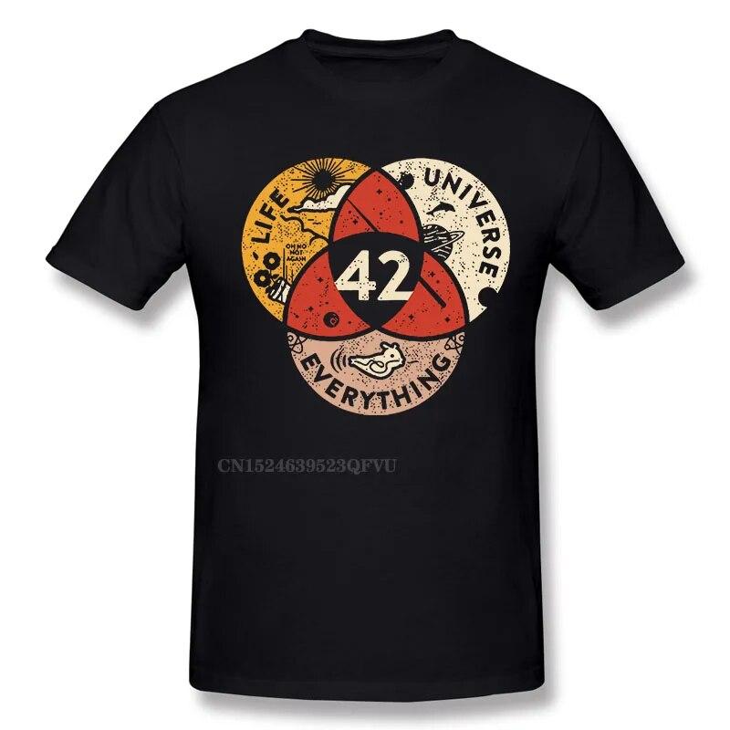 42 Answer To Life Universe And Everything T-Shirt Cotton Pure Comfortable High Quality Tee Tops Women Men Shirt
42 Answer To Life Universe And Everything T-Shirt Cotton Pure Comfortable High Quality Tee Tops Women Men Shirt