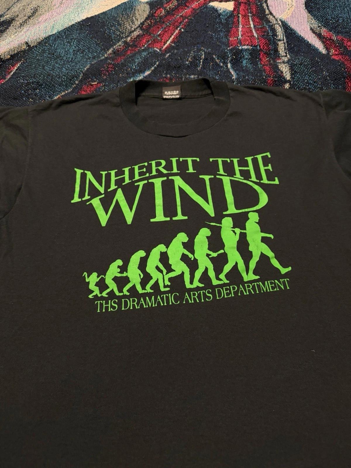 Vintage 90s Inherit The Wind Black Theater Shirt Men s XL Black Evolution Monkey S
Vintage 90s Inherit The Wind Black Theater Shirt Men s XL Black Evolution Monkey S