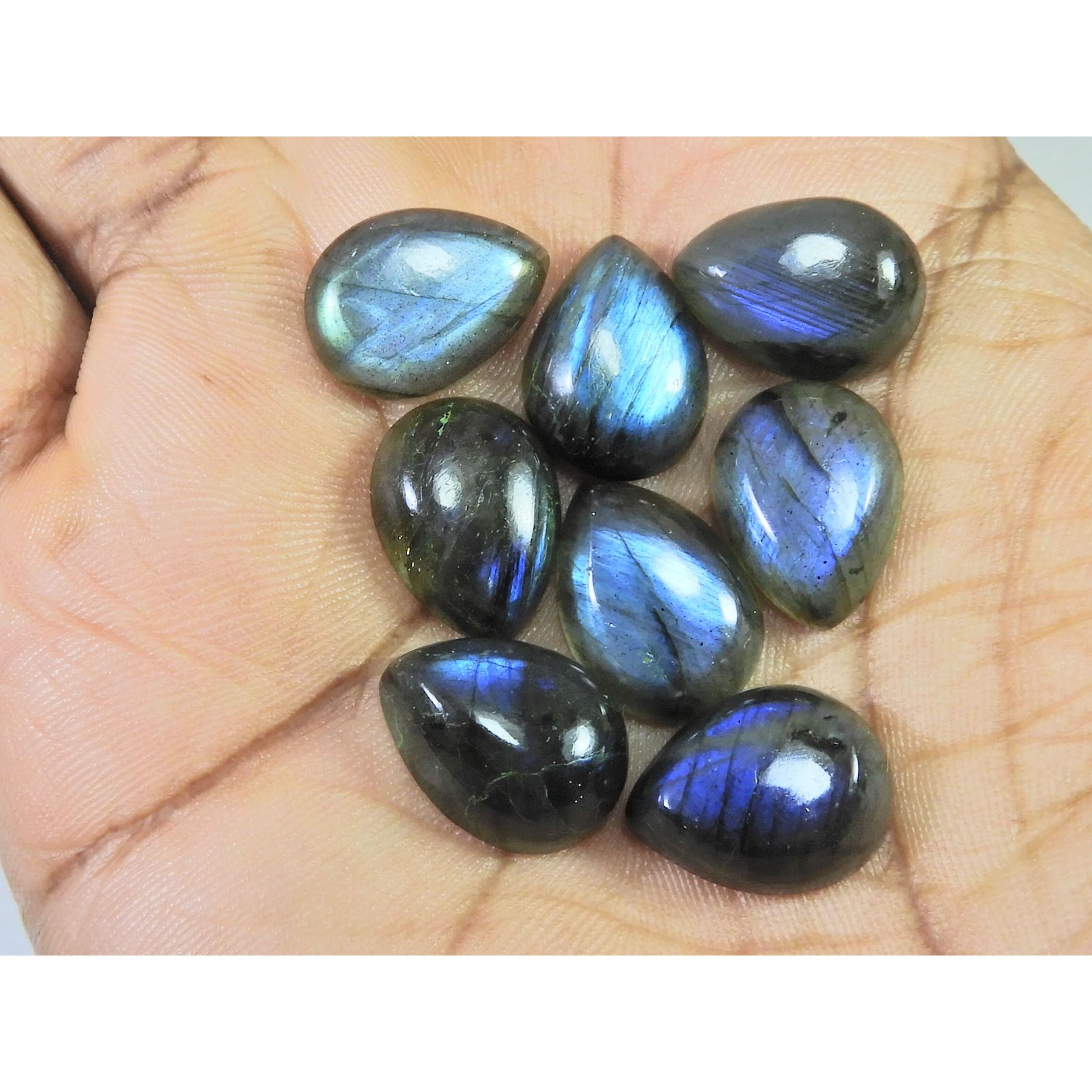 11X15MM Natural Labradorite Blue Fire Pear Cabochon Loose Gemstone 8Pcs Lot C-1119
11X15MM Natural Labradorite Blue Fire Pear Cabochon Loose Gemstone 8Pcs Lot C-1119
