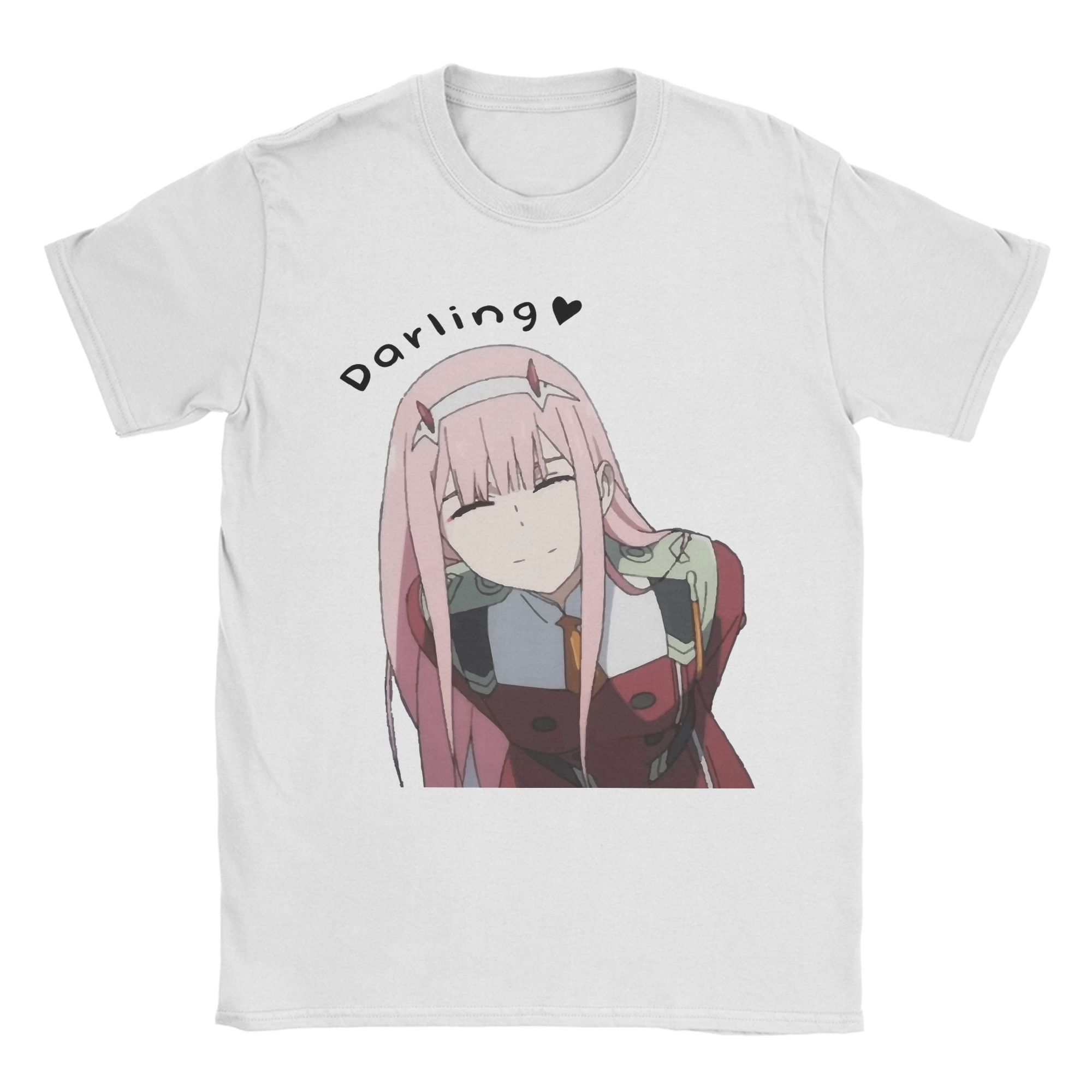 Аниме футболка для мужчин Zero Two, повседневная футболка с коротким рукавом и круглым вырезом, топы из чистого хлопка, одежда больших размеров L белый
Аниме футболка для мужчин Zero Two, повседневная футболка с коротким рукавом и круглым вырезом, топы из чистого хлопка, одежда больших размеров L белый