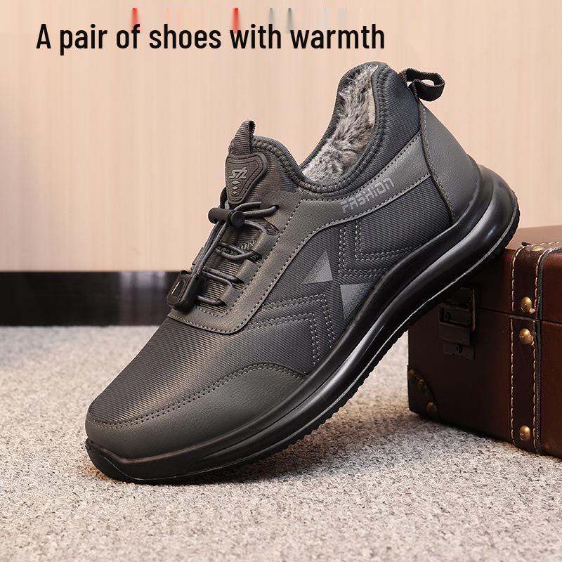 Мужские высококачественные хлопковые туфли «Старый Пекин»: Модные, Мягкая подошва, Нескользящие, Пятностойкие, Утолщенные, Теплые. 40 серый
Мужские высококачественные хлопковые туфли «Старый Пекин»: Модные, Мягкая подошва, Нескользящие, Пятностойкие, Утолщенные, Теплые. 40 серый