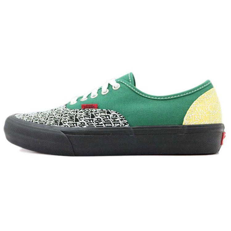 Черно-зеленые кроссовки унисекс Vans Fucking Awesome x Authentic C Pro VN0A4BOZSK7
Черно-зеленые кроссовки унисекс Vans Fucking Awesome x Authentic C Pro VN0A4BOZSK7