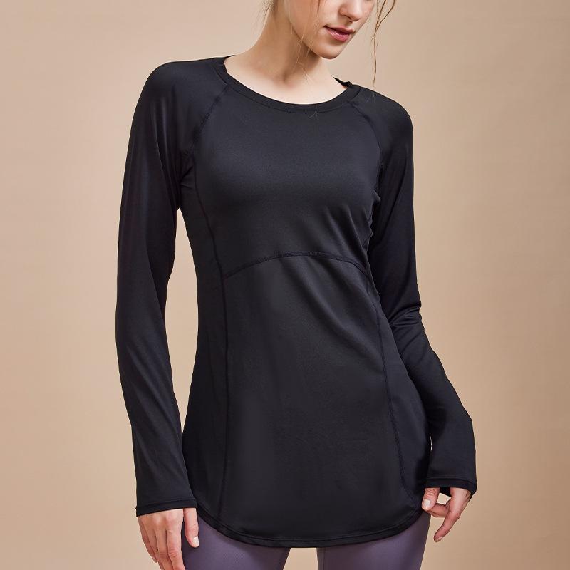 Women s Slim Fit Long Sleeve Yoga Top - Breathable, Quick-Dry, Hip-Covering with Beautiful Back Design for Spring/Summer Fitness XL
Women s Slim Fit Long Sleeve Yoga Top - Breathable, Quick-Dry, Hip-Covering with Beautiful Back Design for Spring/Summer Fitness XL