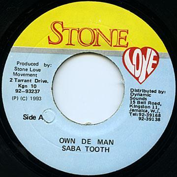 7-дюймовая пластинка ЗУБ САБЛИ - Own De Man NONE Stone Love 1933 Ямайка Регги, Ска и Даб Б/У
7-дюймовая пластинка ЗУБ САБЛИ - Own De Man NONE Stone Love 1933 Ямайка Регги, Ска и Даб Б/У