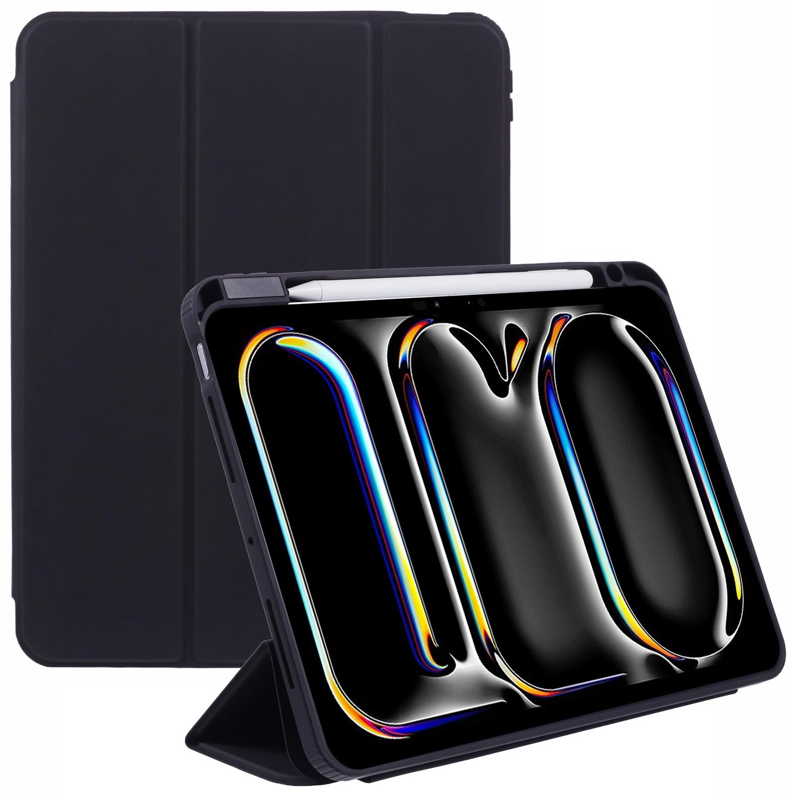 MUTURAL For iPad Pro 11 (2024) Case Tri-fold Stand Transparent Back Leather Cover with Pen Slot Black
MUTURAL For iPad Pro 11 (2024) Case Tri-fold Stand Transparent Back Leather Cover with Pen Slot Black
