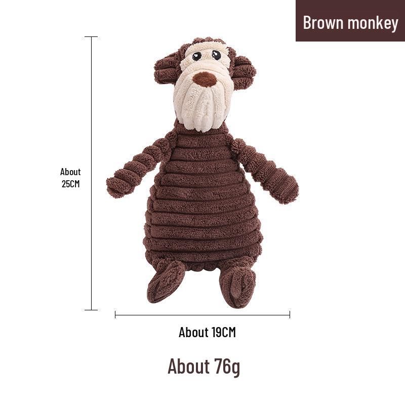 Милая плюшевая игрушка для собаки в форме животного – Устойчивая к укусам, Звучащая, Интерактивная и Удобная для зубов, Бестселлер среди товаров для питомцев
Милая плюшевая игрушка для собаки в форме животного – Устойчивая к укусам, Звучащая, Интерактивная и Удобная для зубов, Бестселлер среди товаров для питомцев