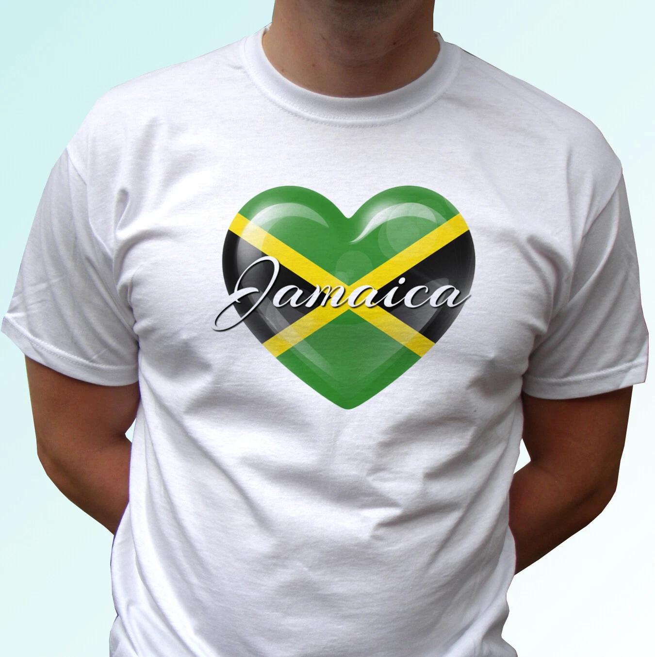 Jamaica Heart kids boys T-Shirt flag top white tee festival gift s s kids sizes 130
Jamaica Heart kids boys T-Shirt flag top white tee festival gift s s kids sizes 130