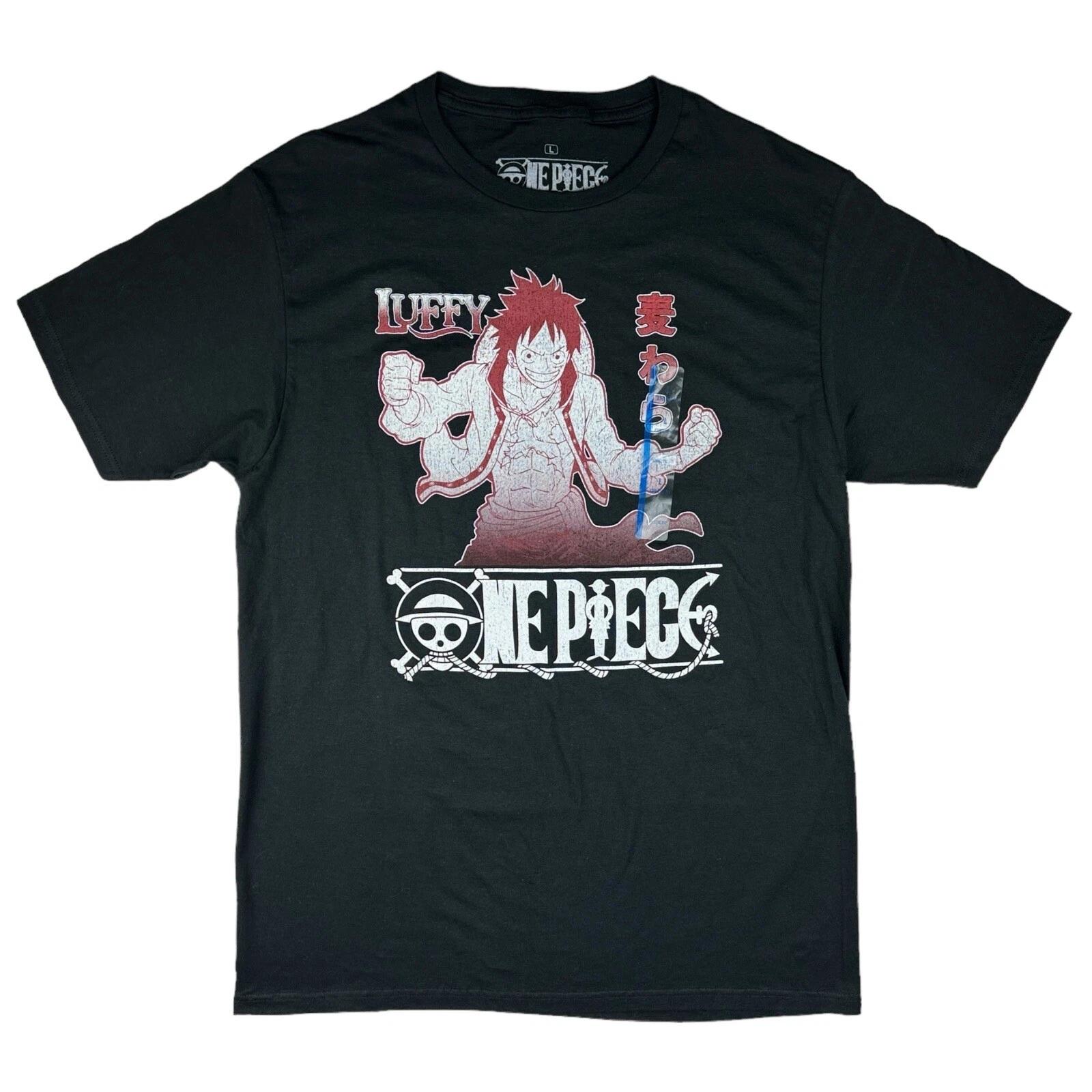 One Piece Luffy T-Shirt Men s Large Anime Manga Short Sleeve Graphic Tee Black S
One Piece Luffy T-Shirt Men s Large Anime Manga Short Sleeve Graphic Tee Black S