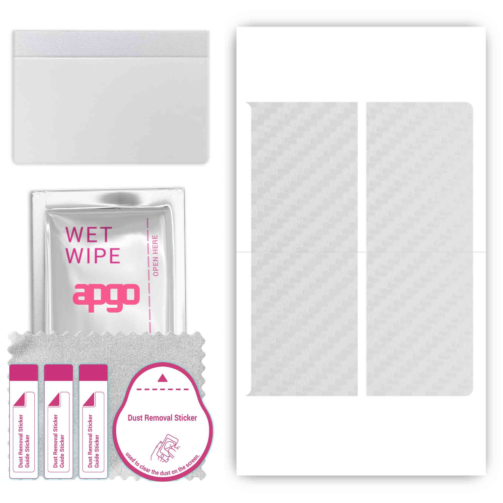 apgo Protective Skin Sticker for the back compatible with Huawei Mate XS 2, Wrap Film, Foil, Vinyl - Pattern Transparent Carbon
apgo Protective Skin Sticker for the back compatible with Huawei Mate XS 2, Wrap Film, Foil, Vinyl - Pattern Transparent Carbon