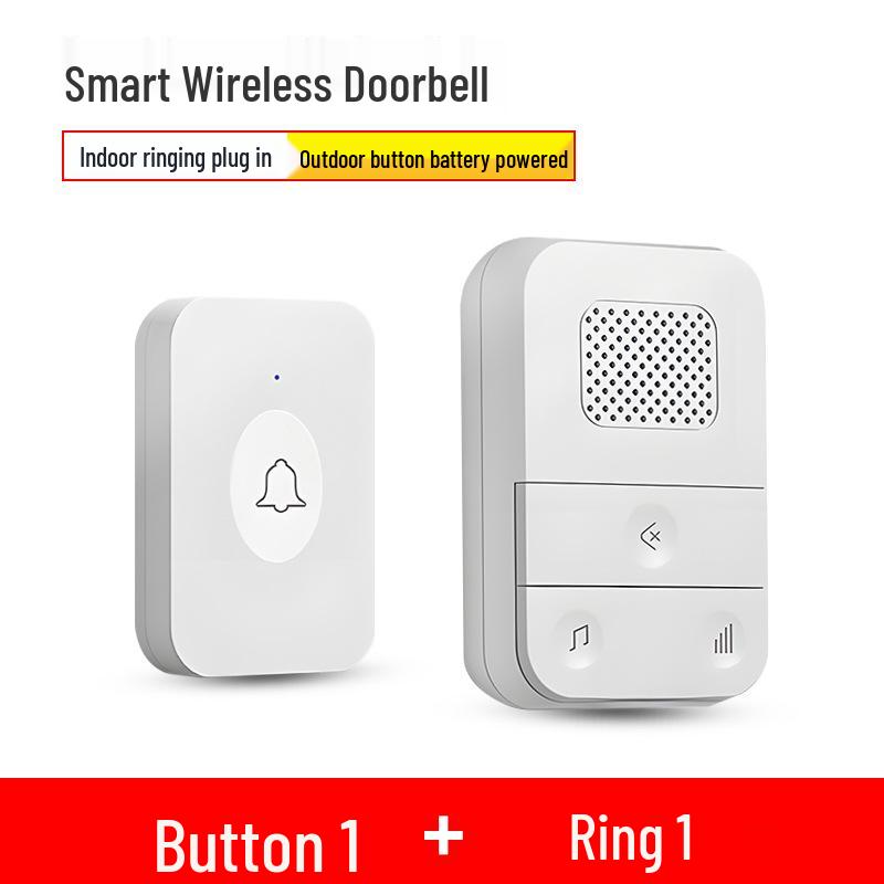 Wireless Self-Powered Waterproof Doorbell with Long Range and High Volume for Homes and Elderly Paging
Wireless Self-Powered Waterproof Doorbell with Long Range and High Volume for Homes and Elderly Paging