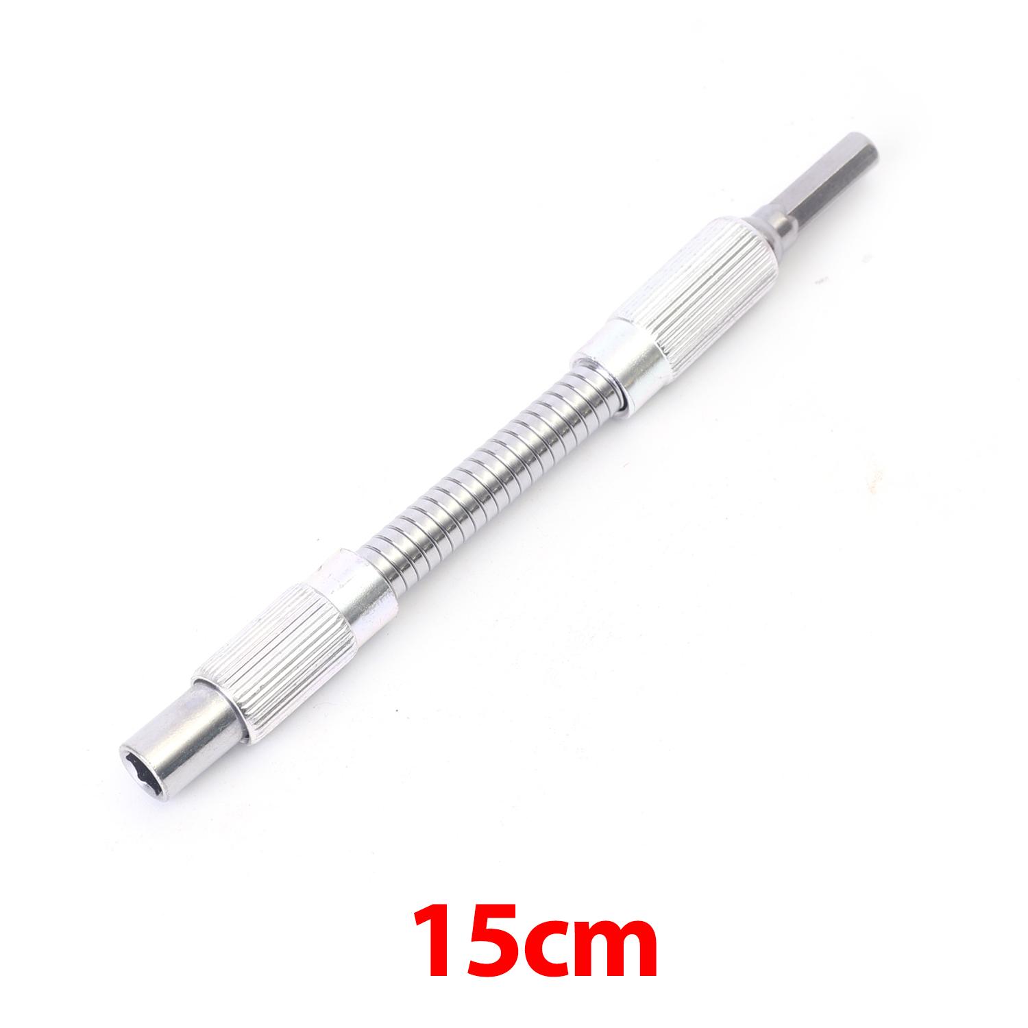 Universal Metal Flexible Shaft Bit Extention Screwdriver Holders Hose Cardan Shaft Electric Drill Power Rod Link 15-40cm
Universal Metal Flexible Shaft Bit Extention Screwdriver Holders Hose Cardan Shaft Electric Drill Power Rod Link 15-40cm