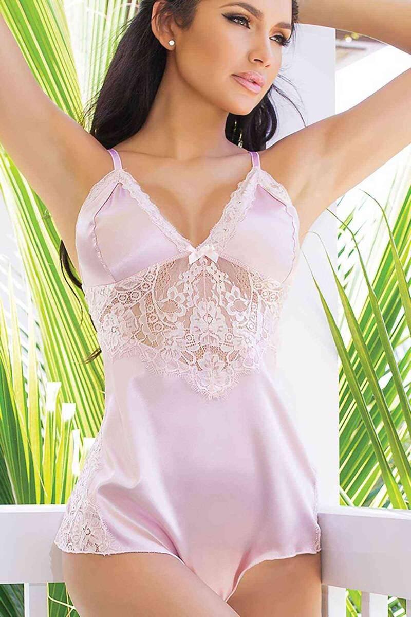 Атласный комбинезон Merry See с кружевной вышивкой, розовый L розовый
Атласный комбинезон Merry See с кружевной вышивкой, розовый L розовый