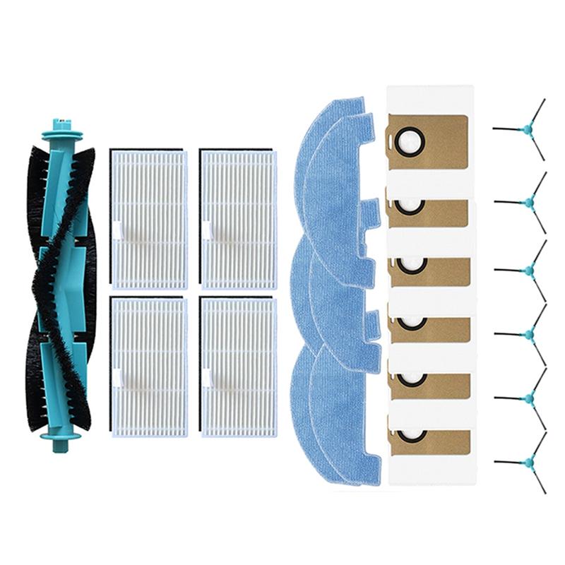 A78E-Vacuum Cleaner Replacement Parts Fits For Ultenic T20 Pro-Main Roller, Side Brush, Dust Bag& Filter Mop Cloth Accessories
A78E-Vacuum Cleaner Replacement Parts Fits For Ultenic T20 Pro-Main Roller, Side Brush, Dust Bag& Filter Mop Cloth Accessories