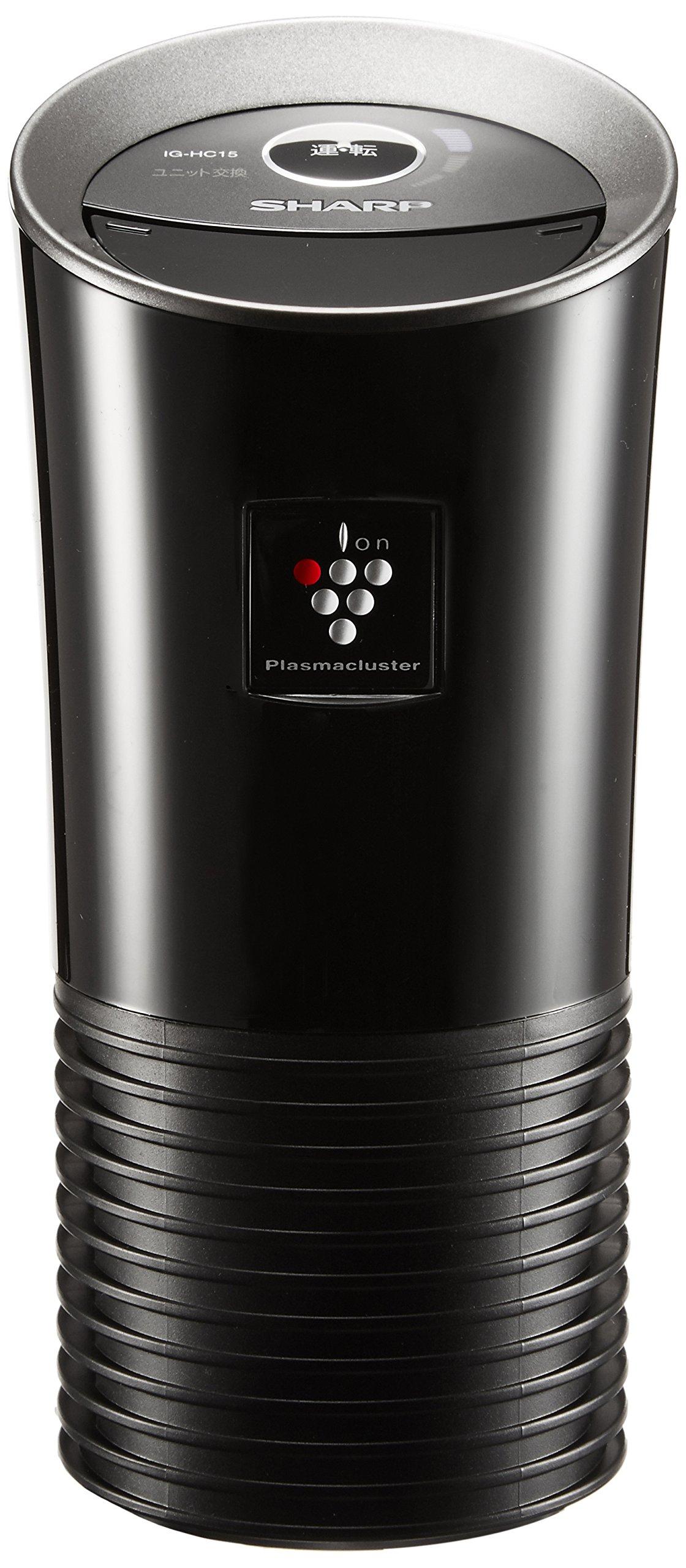 Sharp Plasmacluster 25000 Ion Generator, Cup Holder Type, Black, IG-HC15-B
Sharp Plasmacluster 25000 Ion Generator, Cup Holder Type, Black, IG-HC15-B